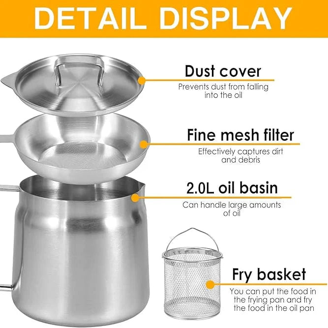 Premium Fry Pot Set™️